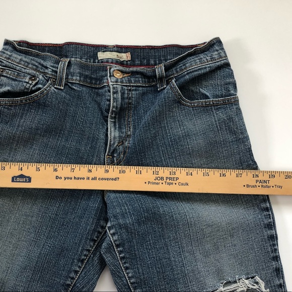 Levi’s 550 distressed cropped flare - Picture 3 of 15